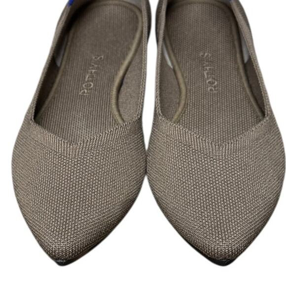 SOLD - ROTHY'S Classic Point Toe Flat Shoes 9W - Picture 6 of 11